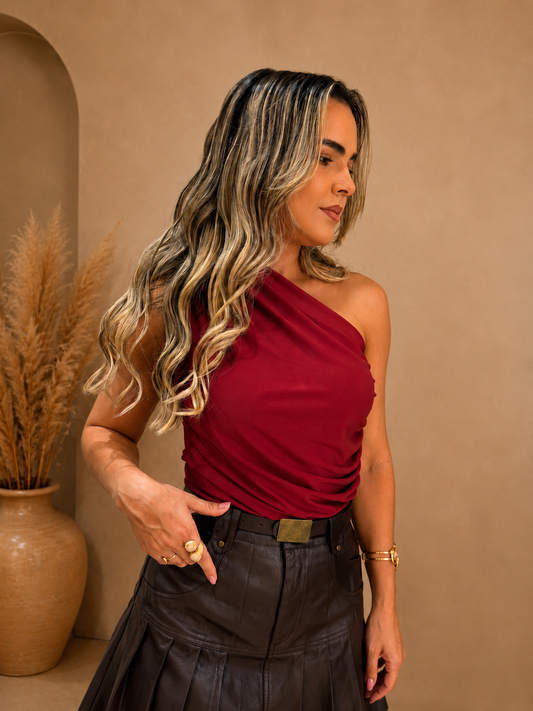 Blusa Ombro Único
