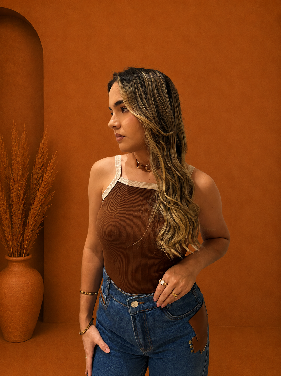 Blusa Canelada